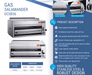 Dukers DCSB36 Gas Salamander - CulinaryProfis
