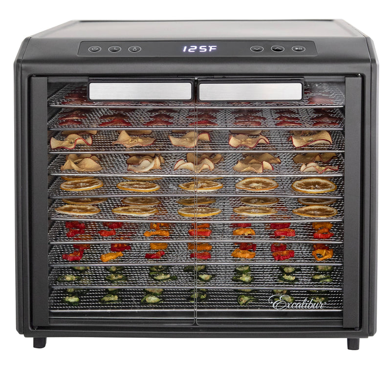 Excalibur 10 Tray Select Digital Dehydrator, in Stainless Steel Excalibur