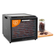 Excalibur 10 Tray Performance Digital Dehydrator, in Stainless Steel Excalibur