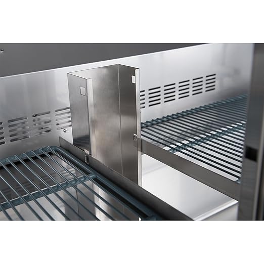 Dukers Salad Prep Station Refrigerator