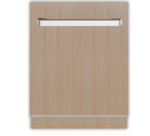 24" Premium Ultra Quiet Dishwasher - Panel Ready Induction Hardware