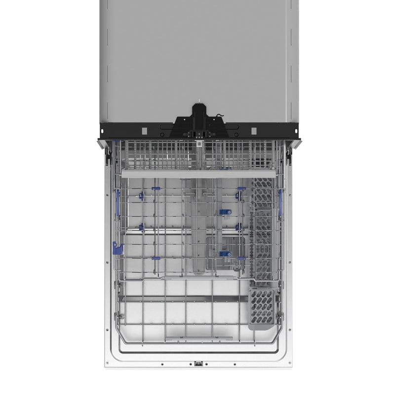 FORNO Stella 24" Built-in Dishwasher in White, ENERGY Star, with Stainless Steel Handles, FDWBI8010-24WHT