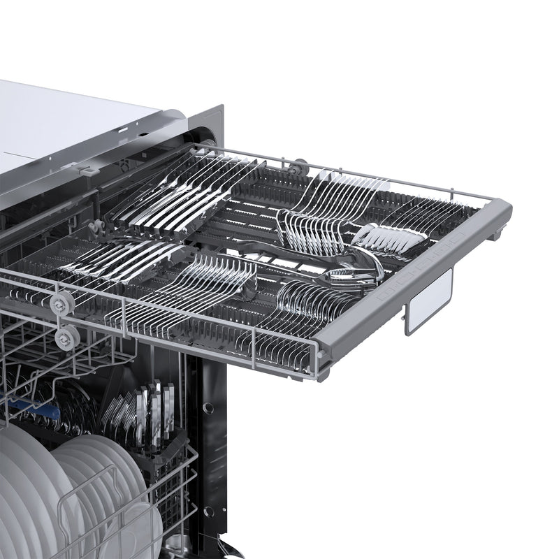 FORNO Rivestito 24" Built-In Panel-Ready Dishwasher, Ultra-Quiet 45 dB, Energy Star with Stainless Steel Interior, FDWBI8011-24