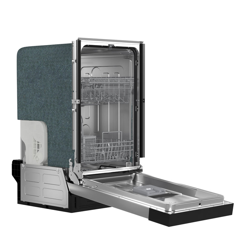 FORNO Polo 18" Built-in Dishwasher in Stainless Steel, FDWBI8041-18S