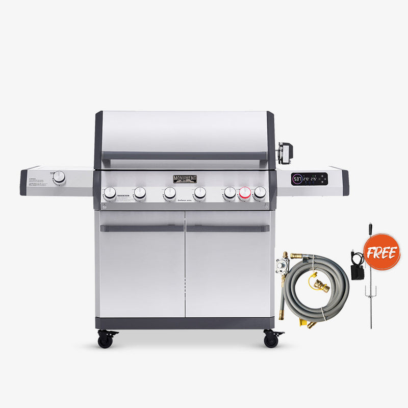 Eminence 605 | Master Power Stainless Natural/Propane Gas Grill Monument Grills