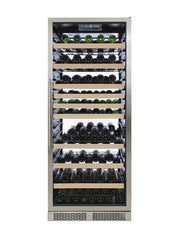 Vinotemp White Backlit Panel Single-Zone Wine Cooler, 173 Bottle Capacity Vinotemp