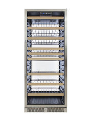 Vinotemp White Backlit Panel Single-Zone Wine Cooler, 173 Bottle Capacity Vinotemp