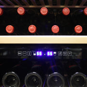 Vinotemp 300-Bottle Garage Wine Cooler with Dual Zone Cooling & Digital Control Panel Vinotemp