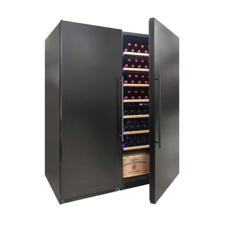 Vinotemp 300-Bottle Garage Wine Cooler with Dual Zone Cooling & Digital Control Panel Vinotemp