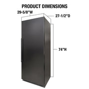 Vinotemp 300-Bottle Garage Wine Cooler with Dual Zone Cooling & Digital Control Panel Vinotemp