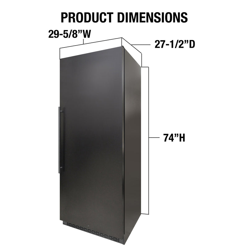 Vinotemp 300-Bottle Garage Wine Cooler with Dual Zone Cooling & Digital Control Panel Vinotemp