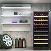 Vinotemp 300-Bottle Garage Wine Cooler with Dual Zone Cooling & Digital Control Panel Vinotemp