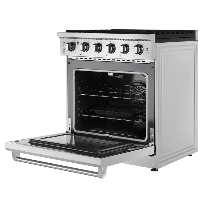 Empava 30GR10 30 In. Pro-Style Slide-in Single Oven Gas Range