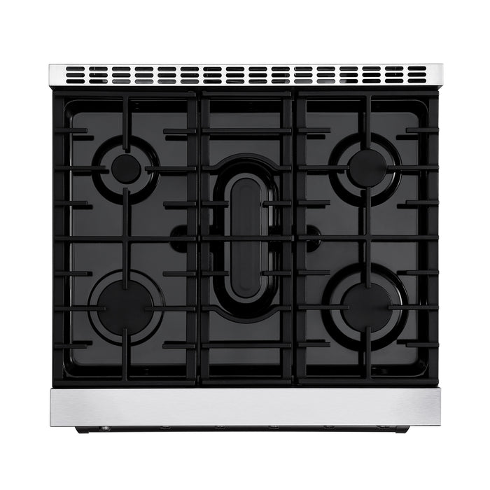 Empava 30GR10 30 In. Pro-Style Slide-in Single Oven Gas Range