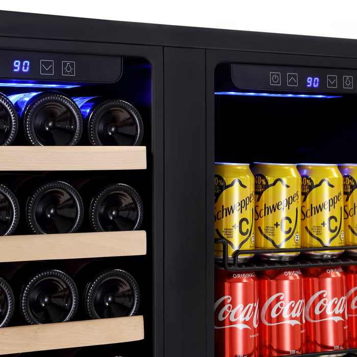 Empava  BR04D Dual Zone Wine Cooler & Beverage Fridge