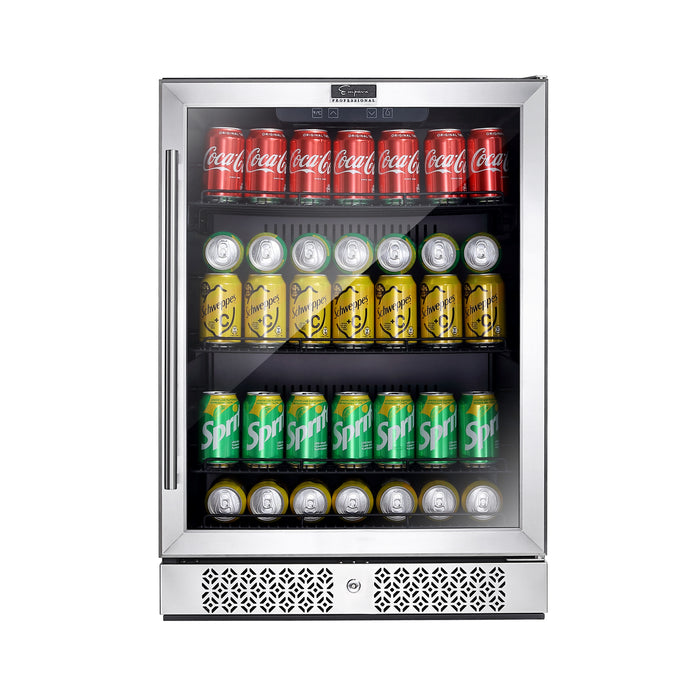 Empava BR02S 24 Inch Freestanding & Under Counter Beverage Fridge