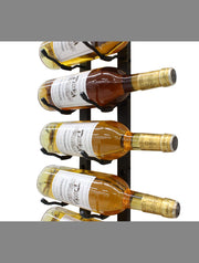 Vinotemp Epicureanist Metal Wine Rack, 12 Bottle Capacity Vinotemp