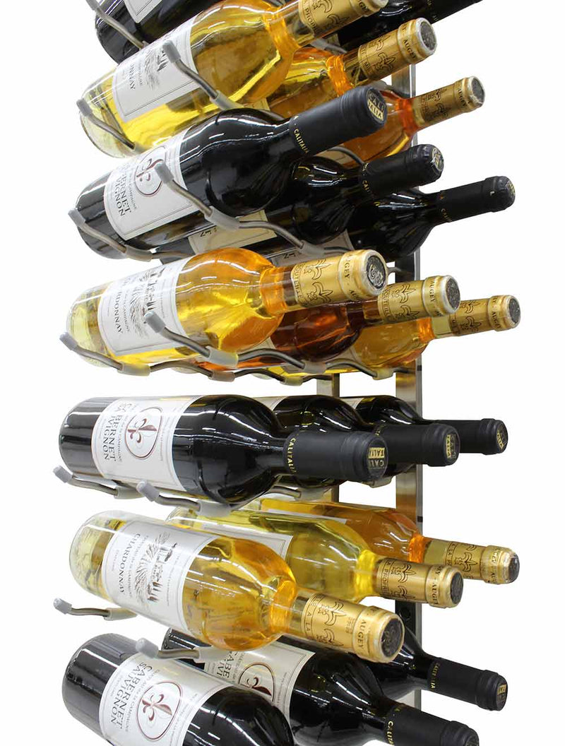 Vinotemp Epicureanist Metal Wine Rack, 27 Bottle Capacity Vinotemp