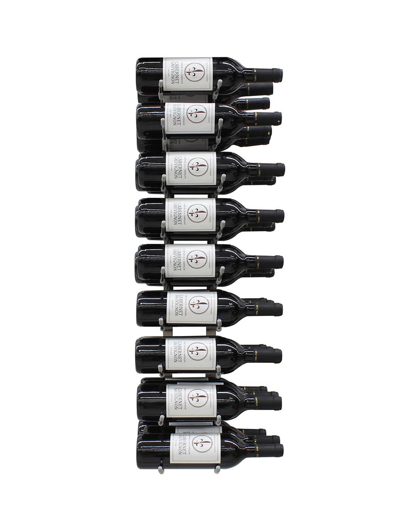 Vinotemp Epicureanist Metal Wine Rack, 27 Bottle Capacity Vinotemp