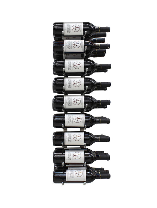 Vinotemp Epicureanist Metal Wine Rack, 27 Bottle Capacity Vinotemp