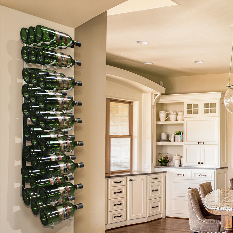 Vinotemp Epicureanist Metal Wine Rack, 27 Bottle Capacity Vinotemp
