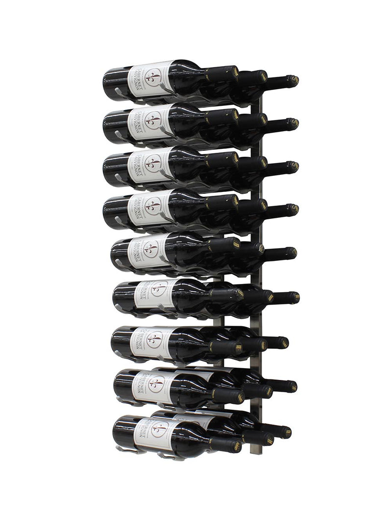 Vinotemp Epicureanist Metal Wine Rack, 27 Bottle Capacity Vinotemp
