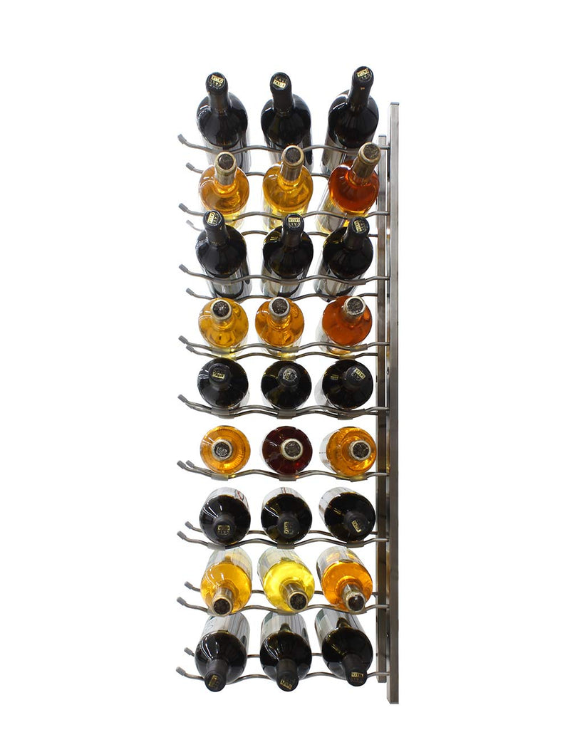 Vinotemp Epicureanist Metal Wine Rack, 27 Bottle Capacity Vinotemp