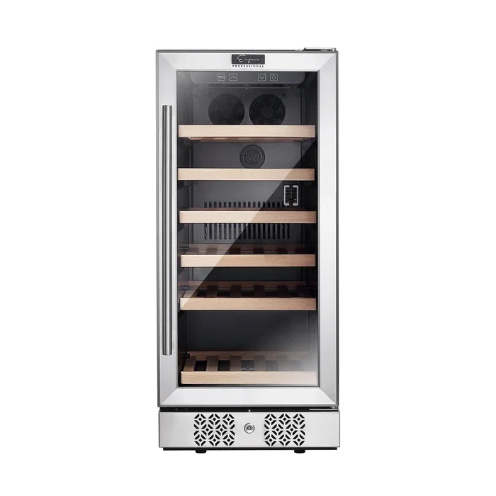 Empava EMPV-WC01S 15" Wine Cooler - 31 Bottle Capacity Single Zone