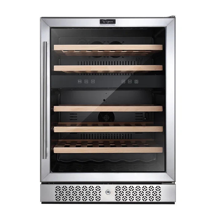 Empava EMPV-WC04D 24" Dual Zone Wine Cooler - 46 Bottle Capacity