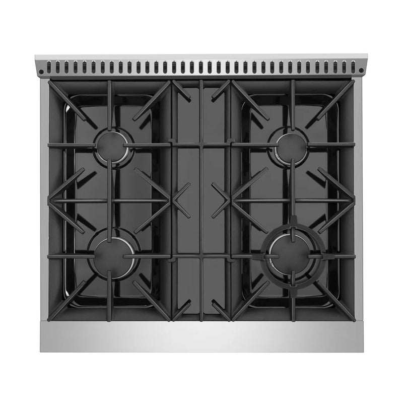 Empava 36-Inch Freestanding Gas Range with Triple Ring Burner and 4.3 Cu.Ft Convection Oven Empava