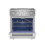 Empava 36-Inch Freestanding Gas Range with Triple Ring Burner and 4.3 Cu.Ft Convection Oven Empava