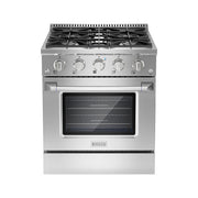 Empava 36-Inch Freestanding Gas Range with Triple Ring Burner and 4.3 Cu.Ft Convection Oven Empava