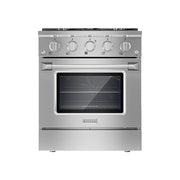 Empava 36-Inch Freestanding Gas Range with Triple Ring Burner and 4.3 Cu.Ft Convection Oven Empava