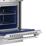 Empava 36-Inch Freestanding Gas Range with Triple Ring Burner and 4.3 Cu.Ft Convection Oven Empava