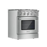 Empava 36-Inch Freestanding Gas Range with Triple Ring Burner and 4.3 Cu.Ft Convection Oven Empava