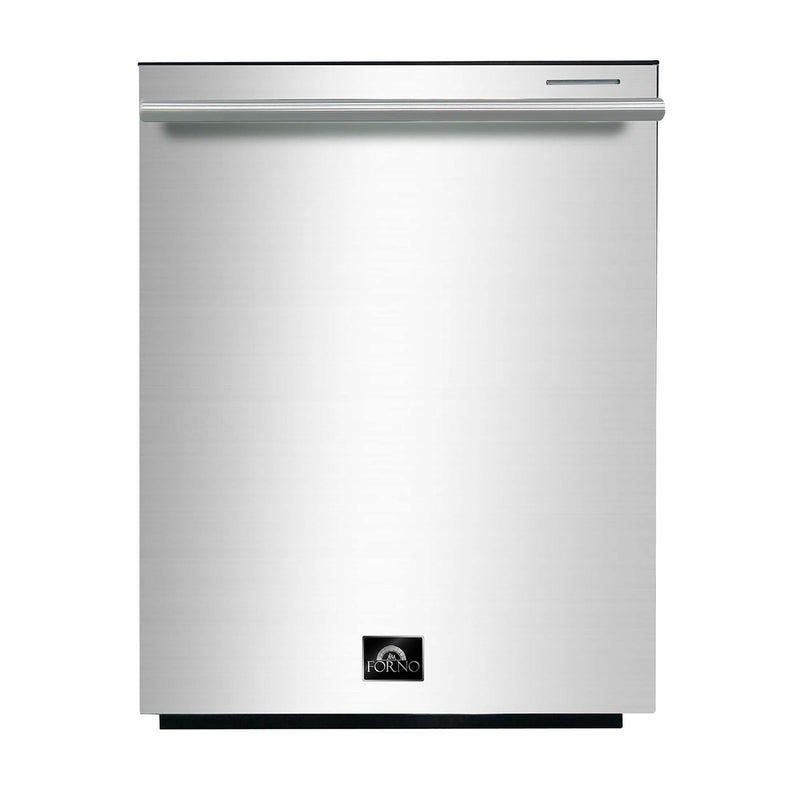 FORNO Premium 3-Piece Kitchen Bundle - Galiano 36" Gas Range, 36" Built-In Refrigerator, 24" Built-In Dishwasher, FBDL-004-01CAUS FORNO