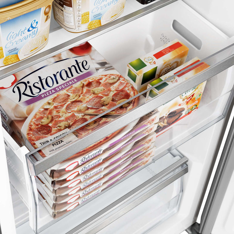 FORNO Maderno 28" Built-In Convertible Refrigerator, 13.6 cu.ft. Right Swing with Decorative Grill - 32" Wide, FFFFD1722-32RS FORNO
