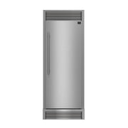 FORNO Maderno 32" 13.6 cu.ft. Right Swing Convertible Refrigerator and Freezer with Modern Trim Kit in Stainless Steel- FFFFD1722-32RSG FORNO