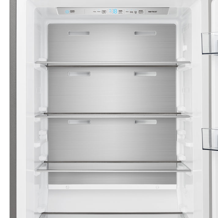 FORNO Maderno 32" 13.6 cu.ft. Right Swing Convertible Refrigerator and Freezer with Modern Trim Kit in Stainless Steel- FFFFD1722-32RSG FORNO
