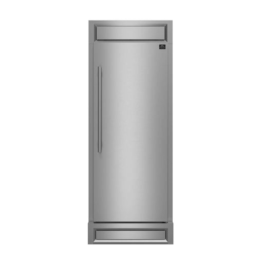 FORNO Maderno 28" Built-In Convertible Refrigerator, 13.6 cu.ft. Right Swing with Decorative Grill - 32" Wide, FFFFD1722-32RS FORNO