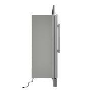 FORNO Maderno 28" Built-In Convertible Refrigerator, 13.6 cu.ft. Right Swing with Decorative Grill - 32" Wide, FFFFD1722-32RS FORNO