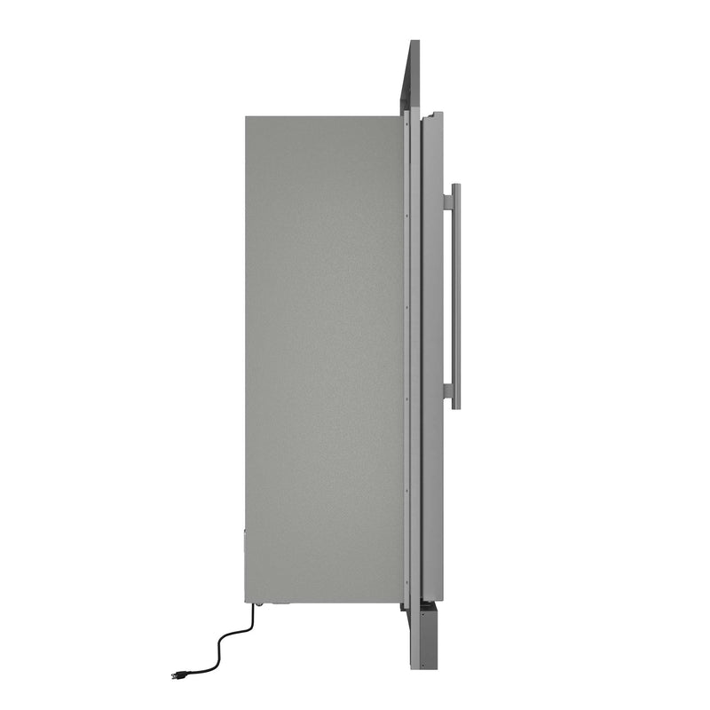 FORNO Maderno 28" Built-In Convertible Refrigerator, 13.6 cu.ft. Right Swing with Decorative Grill - 32" Wide, FFFFD1722-32RS FORNO