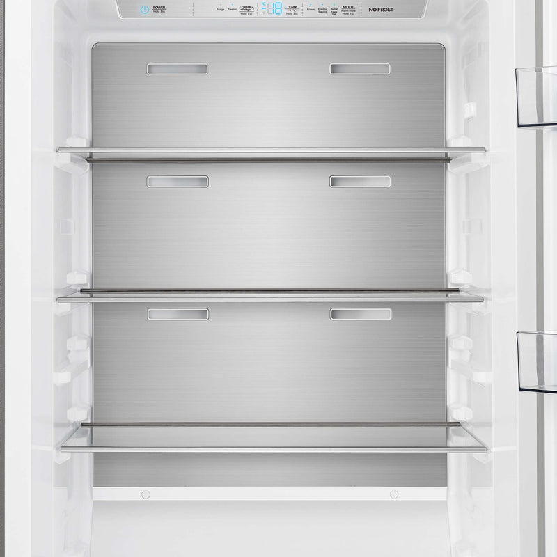 FORNO Maderno 60" 2-28 " Wide Units with Decorative Trim - 84" High Convertible Refrigerator/Freezer, 27.2 cu.ft, FFFFD1722-60S FORNO