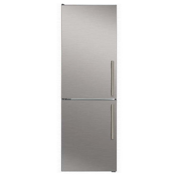 FORNO Custodia 46.8" 20.6 cu. ft. Refrigerator with Bottom Freezer and Ice Maker in Stainless Steel-  FFFFD1766-48S FORNO