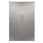 FORNO Custodia 46.8" 20.6 cu. ft. Refrigerator with Bottom Freezer and Ice Maker in Stainless Steel-  FFFFD1766-48S FORNO