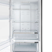 FORNO Guardia 23.4" Bottom Freezer Refrigerator Left Swing, 10.8 cu.ft, FFFFD1778-24LS FORNO