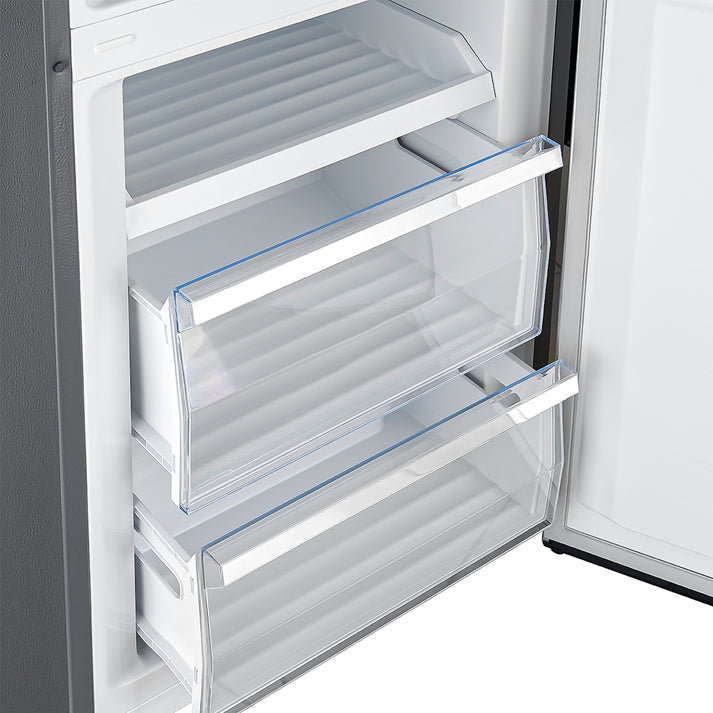 FORNO Guardia 46.8" 21.6 cu. ft. Side-By-Side Refrigerator with Bottom Freezer in Stainless Steel- FFFFD1778-48 FORNO