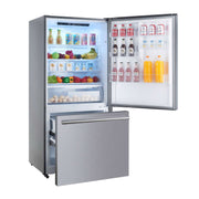 FORNO Milano Espresso 31" Stainless 17.2 cu. ft. Right Swing Bottom Freezer Refrigerator, FFFFD1785-31S FORNO