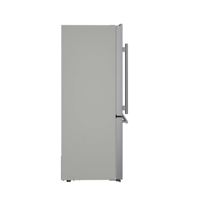 FORNO Milano Espresso 31" Stainless 17.2 cu. ft. Right Swing Bottom Freezer Refrigerator, FFFFD1785-31S FORNO