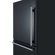 FORNO Milano Espresso 31" Black with Ice Maker, FFFFD1786-31BLK FORNO